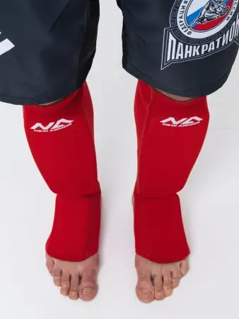 Защита голени Neoprene New Armor красный