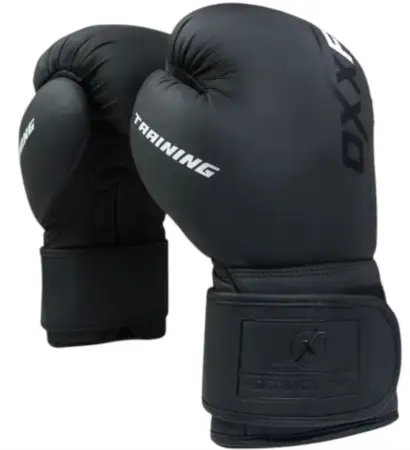 Перчатки боксерские OxxFire Training, черные