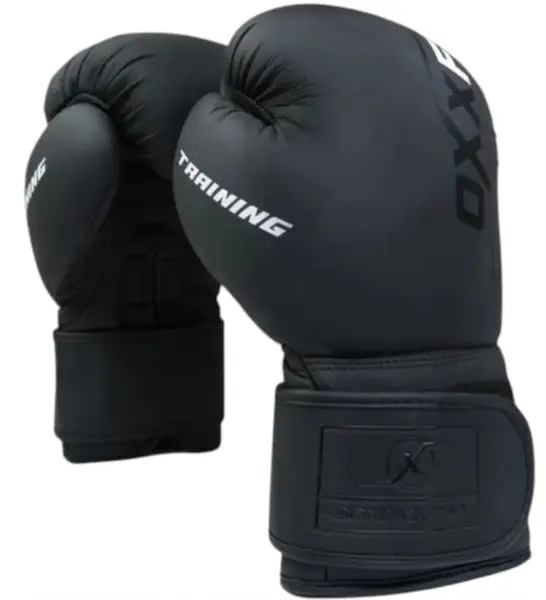 Перчатки боксерские OxxFire Training, черные