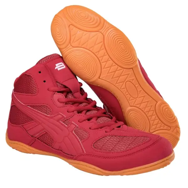 Борцовки BoyBo NEW красный BB251