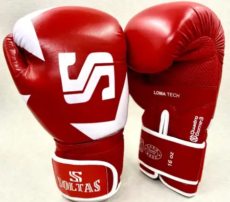 Перчатки боксерские SOLTAS THAI MODEL красные