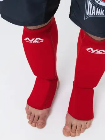 Защита голени Neoprene New Armor красный