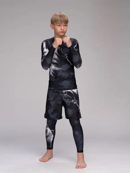 Рашгард для MMA Rusco Sport Grizzly, детский