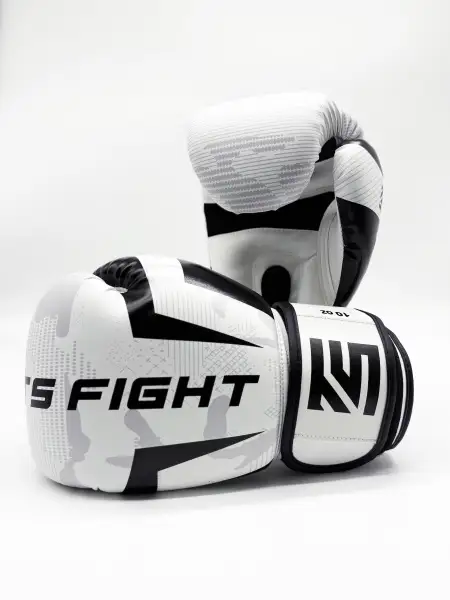 Перчатки для бокса Tomorrow Star Fury White Black