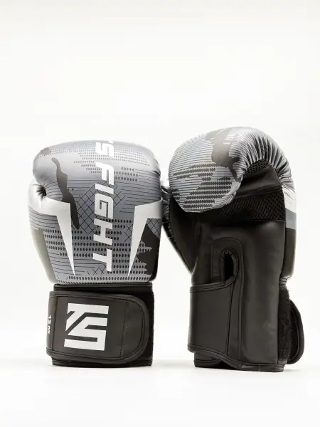 Перчатки для бокса Tomorrow Star Shadow Black Gray