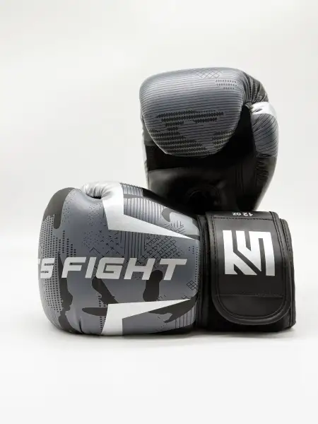 Перчатки для бокса Tomorrow Star Shadow Black Gray