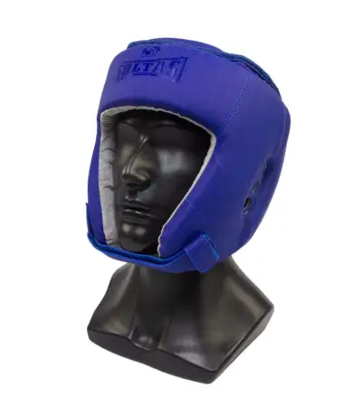 Шлем боксерский SOLTAS, открытый, синий, DX TOP SOFT MATT