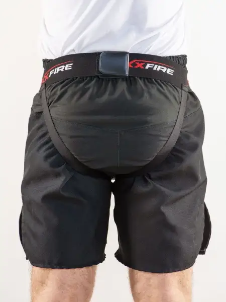 Металлическая защита паха OXXFIRE , черная