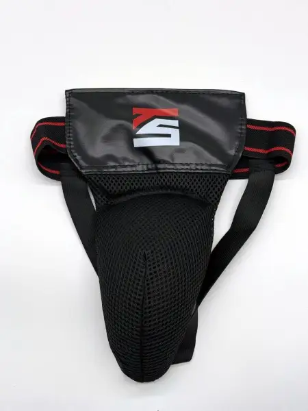 Защита паха Tomorrow Star Red Line (M) черная