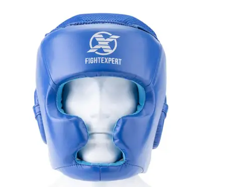 Шлем тренировочный FIGHTEXPERT “Full Power”  Синий