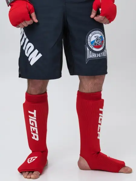 Защита голени и стопы TS Sport TIGER (красный)