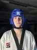 Шлем для тхэквондо синий Tomorrow Star