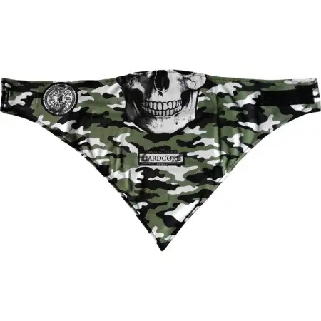 Маска-бандана Hardcore Training Scull Green Camo