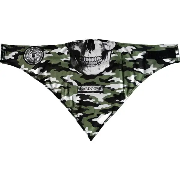 Маска-бандана Hardcore Training Scull Green Camo