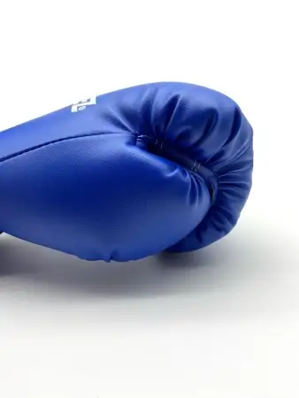 Перчатки боксёрские Reyvel Винил 80 (Синие)