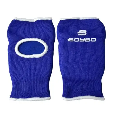 Накладки для каратэ BoyBo BO130, хлопок, синие