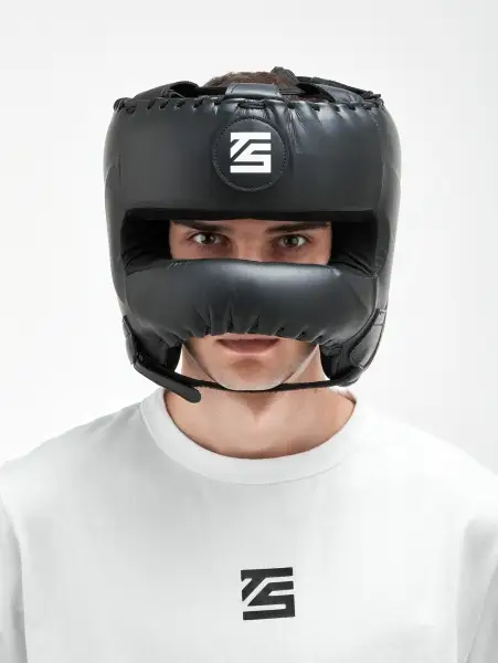 Шлем бамперный Tomorrow Star Vision Pro черный