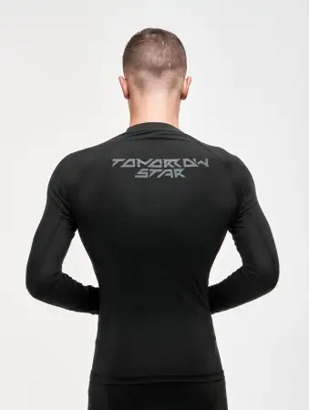 Рашгард Tomorrow Star Full Black Line