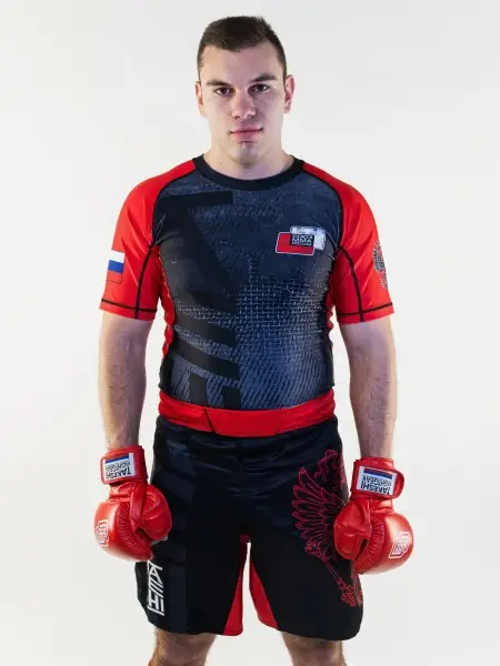 Рашгард с коротким рукавом TFG Союз  ММА Red