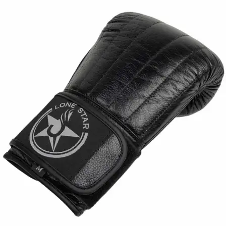 Перчатки снарядные LONE STAR на липучке, кожа