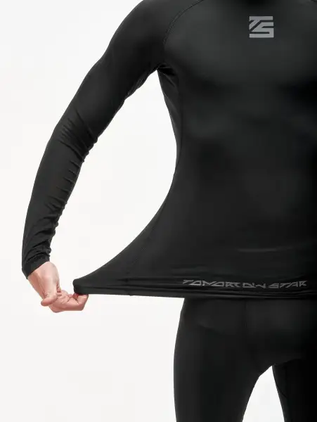 Рашгард Tomorrow Star Full Black Line