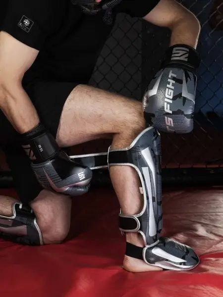 Защита голени и стопы Tomorrow Star Shadow Black Gray