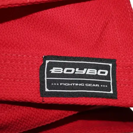 Куртка для самбо BoyBo красная BSJ120