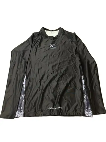 Рашгард TS SPORT черный 00001