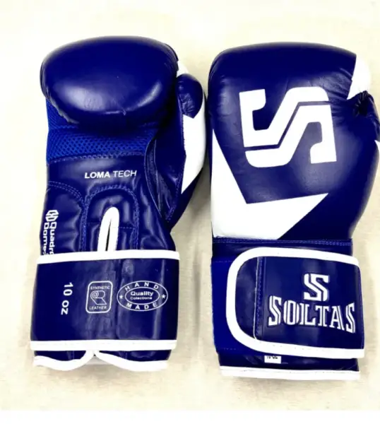 Перчатки боксерские SOLTAS THAI MODEL синие