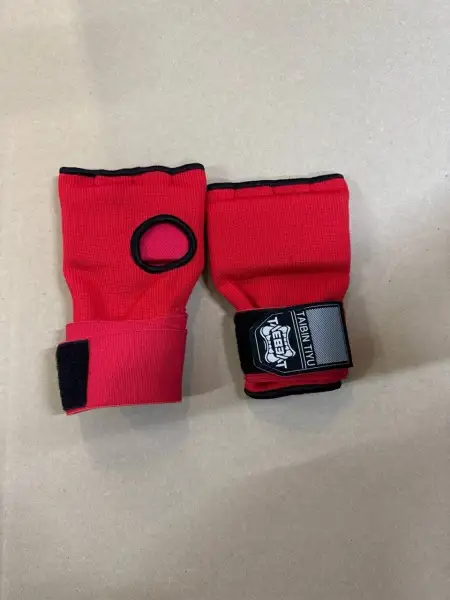 Быстрые бинты красные Taibin Boxing