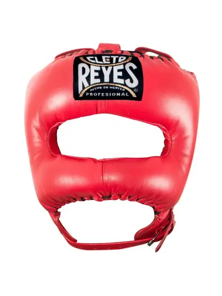 Шлем боксерский тренировочный бамперный Cleto Reyes CE388 (красный)