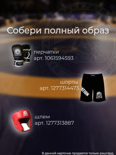 Рашгард Reyvel Панкратион Взрослый