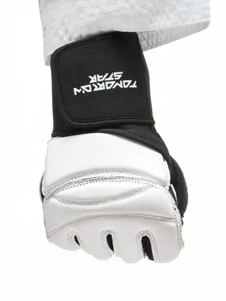 Перчатки для тхэквондо Tomorrow Star Vortex черно-белые