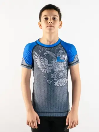 Рашгард союз мма детский синий