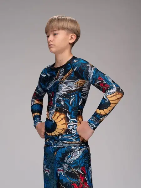 Рашгард для MMA Rusco Sport Dragon, детский