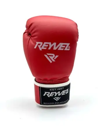 Перчатки боксёрские Reyvel Винил 80 (Красные)