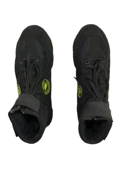 Борцовки BoyBo Fusion, черно-зелёные