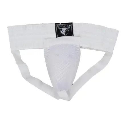 Защита паха мужская OXXFIRE, белая