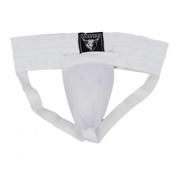 Защита паха мужская OXXFIRE, белая