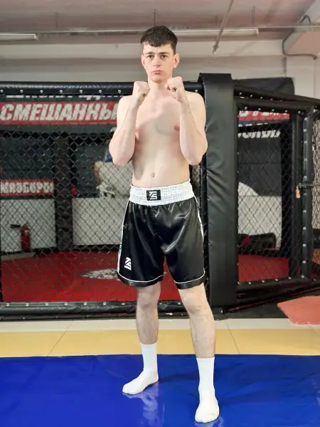 Шорты для кикбоксинга черные Tomorrow Star