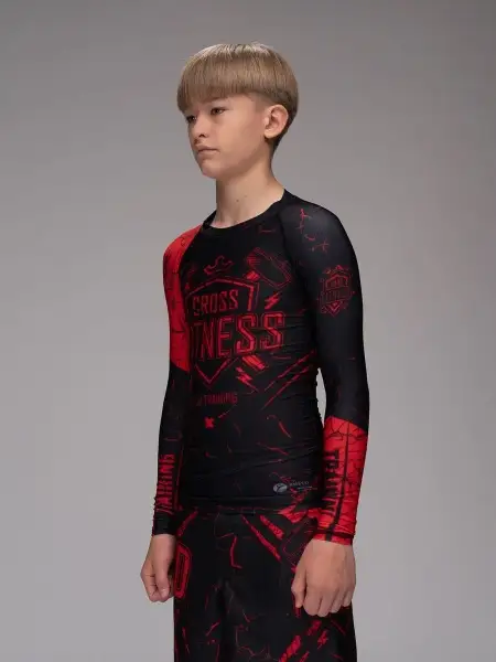 Рашгард для MMA Rusco Sport CROSS FITNES, детский