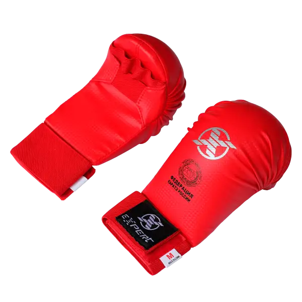 ЗАЩИТА КИСТИ (НАКЛАДКИ) EXPERT ДЛЯ КАРАТЭ БЕЗ ЗАЩИТЫ ПАЛЬЦА (уценка)