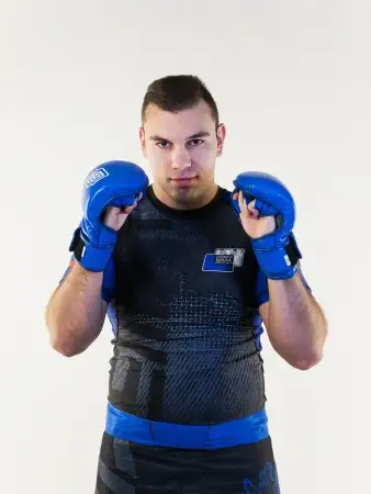 Рашгард с коротким рукавом TFG Союз  ММА Blue