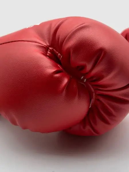 Перчатки боксёрские Reyvel Винил 80 (Красные)