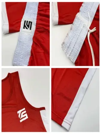 Форма боксерская красная Tomorrow Star