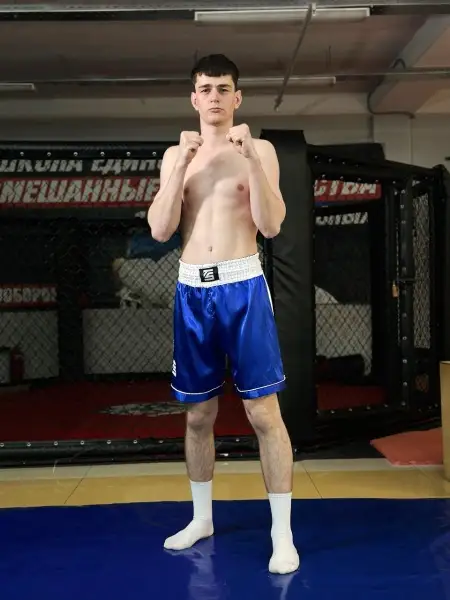 Шорты для кикбоксинга синие Tomorrow Star