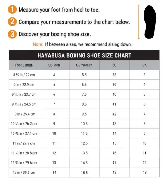Боксерки HAYABUSA Strike красно-черные