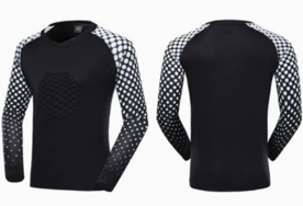 Футболка вратаря черная 210