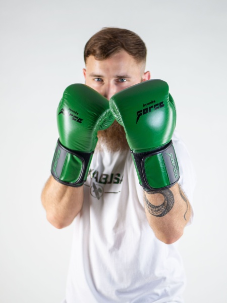 Боксерские перчатки Infinite Force Forest Green