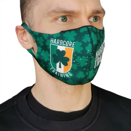 Неопреновая маска Hardcore Training Irish Fight